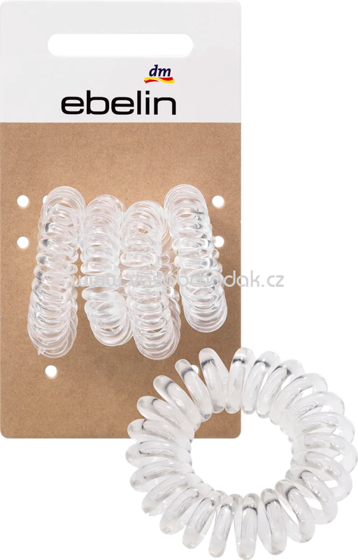 ebelin Haargummis Spirale, 4 St ebelin Haargummis Spirale, 4 St