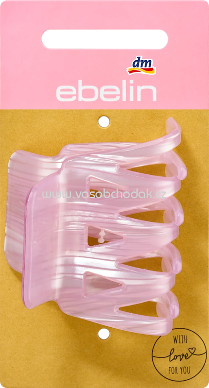 ebelin Haarklammer Acryl, flieder, 1 St ebelin Haarklammer Acryl, flieder, 1 St
