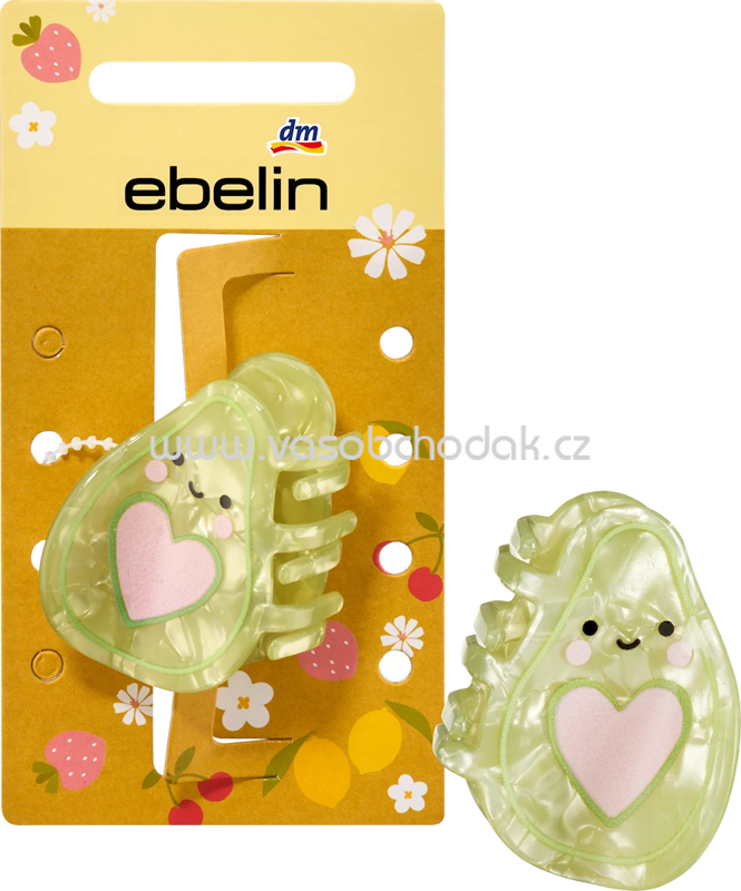 ebelin Haarklammer Avocado, 1 St ebelin Haarklammer Avocado, 1 St