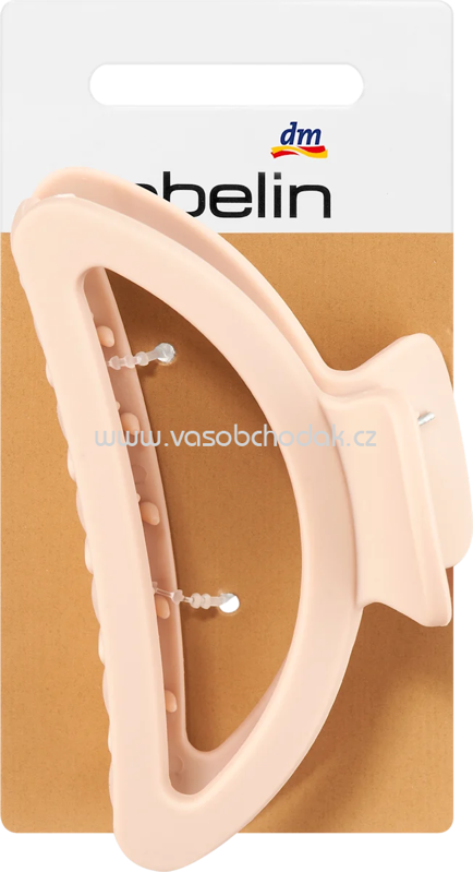 ebelin Haarklammer halbrund beige, 1 St ebelin Haarklammer halbrund beige, 1 St