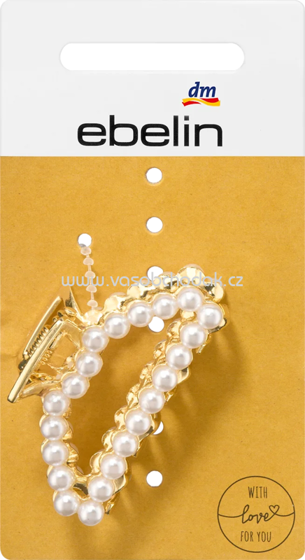 ebelin Haarklammer mit Perlen Gold-Optik, 1 St ebelin Haarklammer mit Perlen Gold-Optik, 1 St