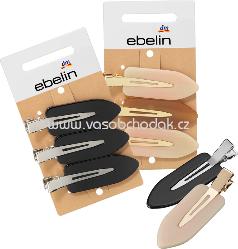 ebelin Haarklammern, 3 St ebelin Haarklammern, 3 St