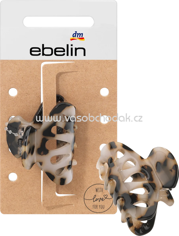 ebelin Haarspange klein T-Shell Optik, 1 St ebelin Haarspange klein T-Shell Optik, 1 St