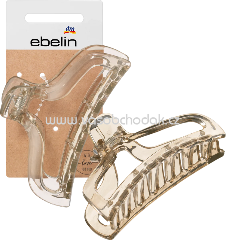 ebelin Haarspange transparent, 1 St ebelin Haarspange transparent, 1 St