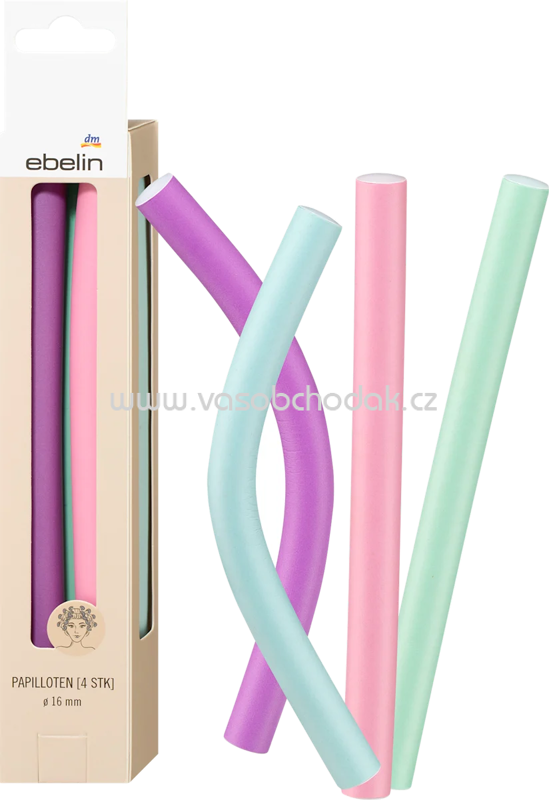 ebelin Papilloten Ø 16 mm, 4 St ebelin Papilloten Ø 16 mm, 4 St