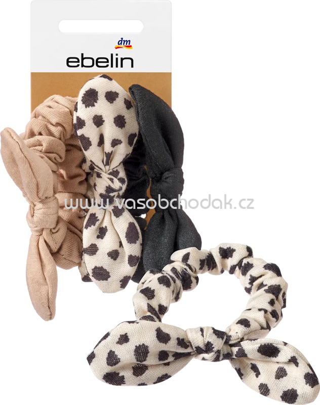 ebelin Scrunchies Schleifen, 3 St ebelin Scrunchies Schleifen, 3 St