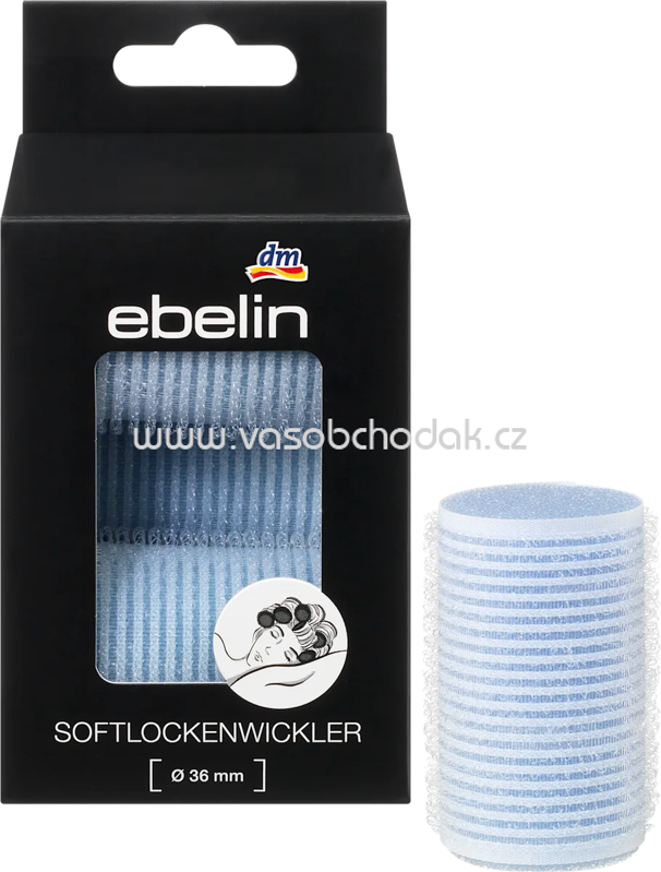 ebelin Softlockenwickler 36mm, 3 St