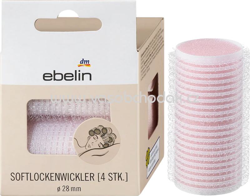 ebelin Softlockenwickler Ø 28 mm, 4 St ebelin Softlockenwickler Ø 28 mm, 4 St