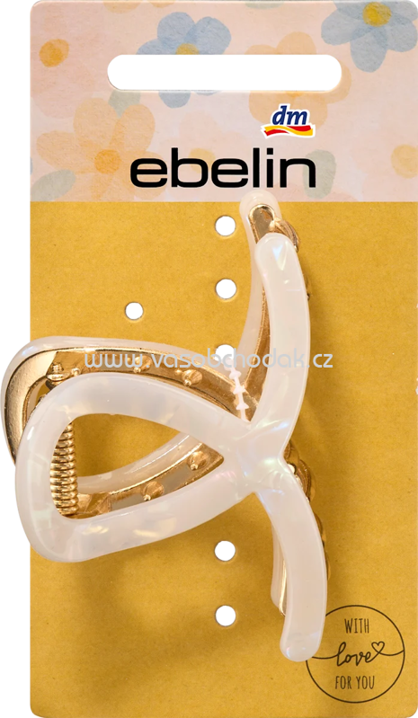 ebelin Haarklammer holografisch, Gold-Optik, 1 St ebelin Haarklammer holografisch, Gold-Optik, 1 St