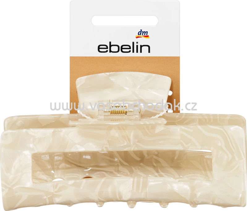 ebelin Haarklammer maxi beige, 1 St ebelin Haarklammer maxi beige, 1 St