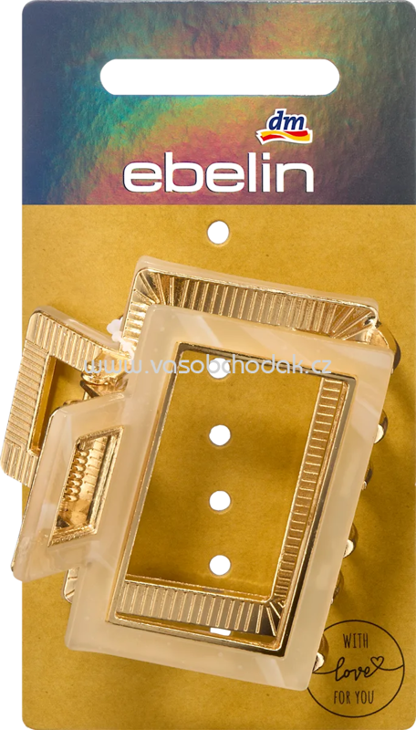ebelin Haarklammer Metall beige, Gold-Optik, 1 St ebelin Haarklammer Metall beige, Gold-Optik, 1 St