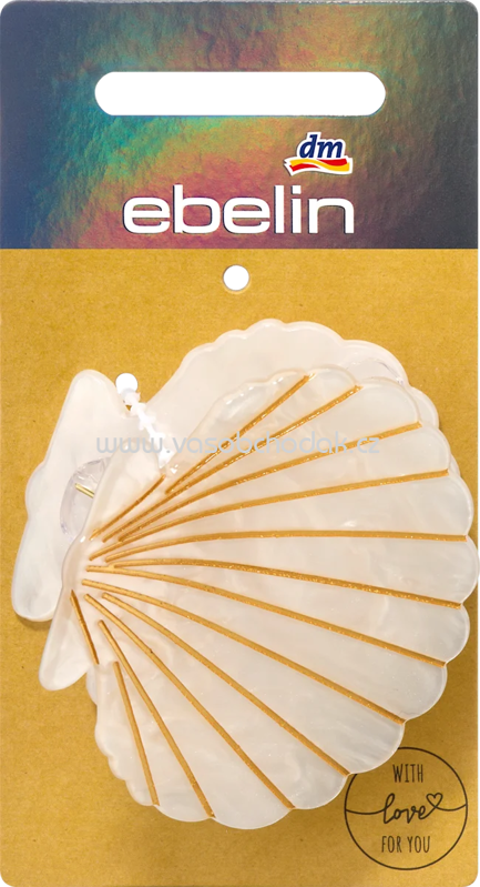 ebelin Haarklammer Muschel-Form, 1 St ebelin Haarklammer Muschel-Form, 1 St