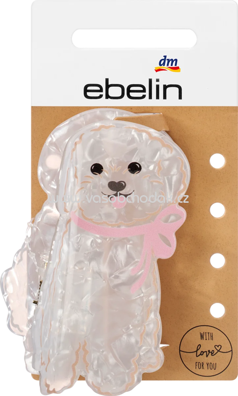 ebelin Haarklammer Pudel, 1 St ebelin Haarklammer Pudel, 1 St