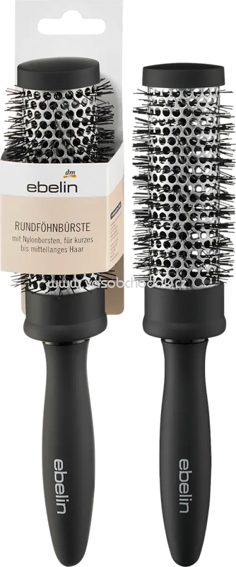 ebelin Rundföhnbürste mit Nylonborsten, 1 St ebelin Rundföhnbürste mit Nylonborsten, 1 St
