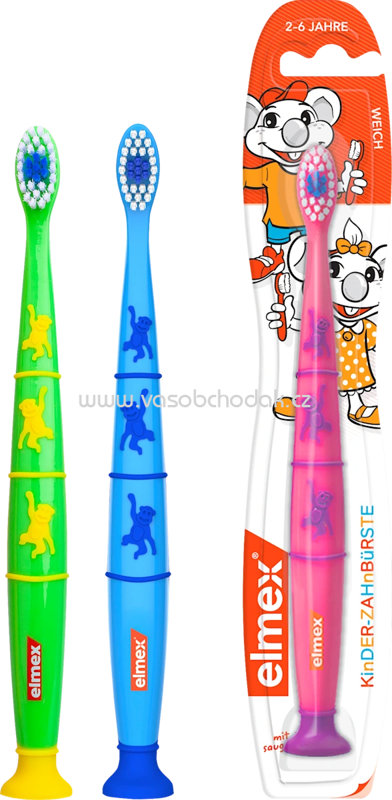 elmex Zahnbürste Kinder, 2-6 Jahren, 1 St elmex Zahnbürste Kinder, 2-6 Jahren, 1 St