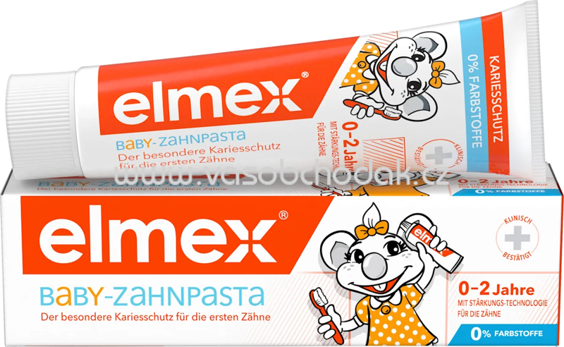 elmex Zahnpasta Baby, 0-2 Jahren, 50 ml elmex Zahnpasta Baby, 0-2 Jahren, 50 ml