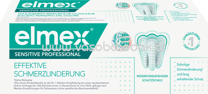 elmex Zahnpasta Sensitive Professional, 20 ml elmex Zahnpasta Sensitive Professional, 20 ml