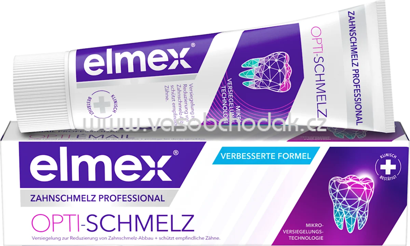 elmex Zahnpasta Zahnschmelz Professional Opti-schmelz, 75 ml elmex Zahnpasta Zahnschmelz Professional Opti-schmelz, 75 ml