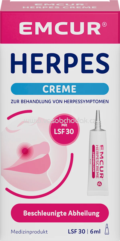 EMCUR Lippenherpes Creme, 6 ml EMCUR Lippenherpes Creme, 6 ml