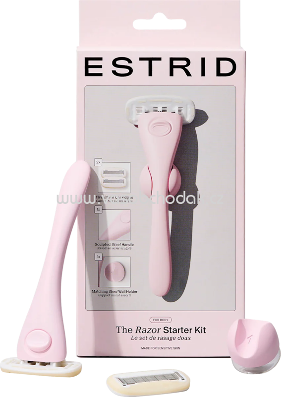 Estrid Rasierer, bloom Starterset, 1 St