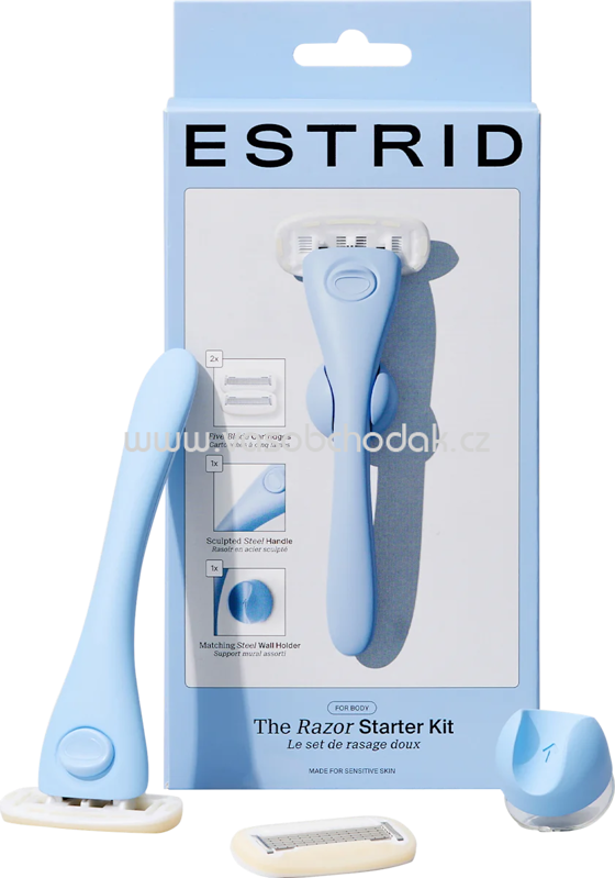 Estrid Rasierer, sky Starterset, 1 St