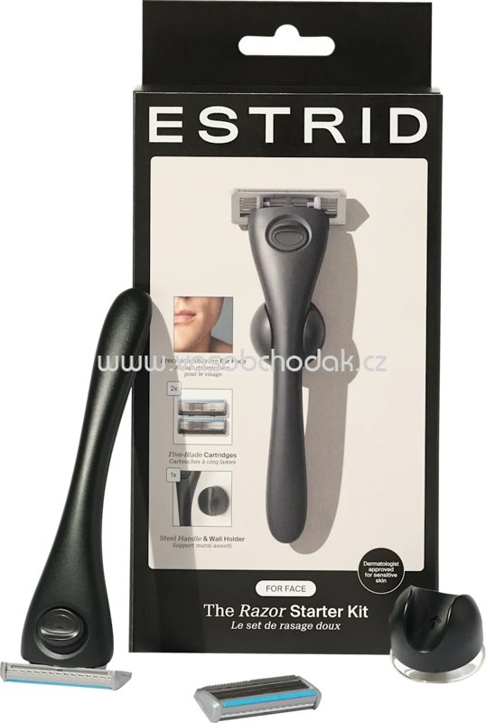 Estrid Rasierer men, onyx Starterset, 1 St Estrid Rasierer men, onyx Starterset, 1 St