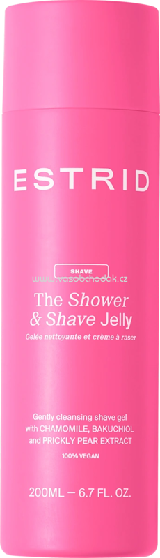 Estrid Rasiergel 2in1, The Shower & Shave Jelly, 200 ml