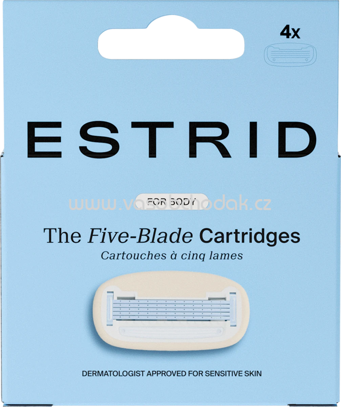 Estrid Rasierklingen, Body, 4 St Estrid Rasierklingen, Body, 4 St
