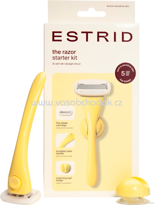 Estrid Rasierer, butter Starterset, 1 St