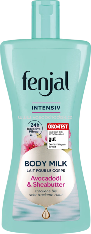 Fenjal Körpermilch Intensiv mit Avocadoöl & Sheabutter, 400 ml