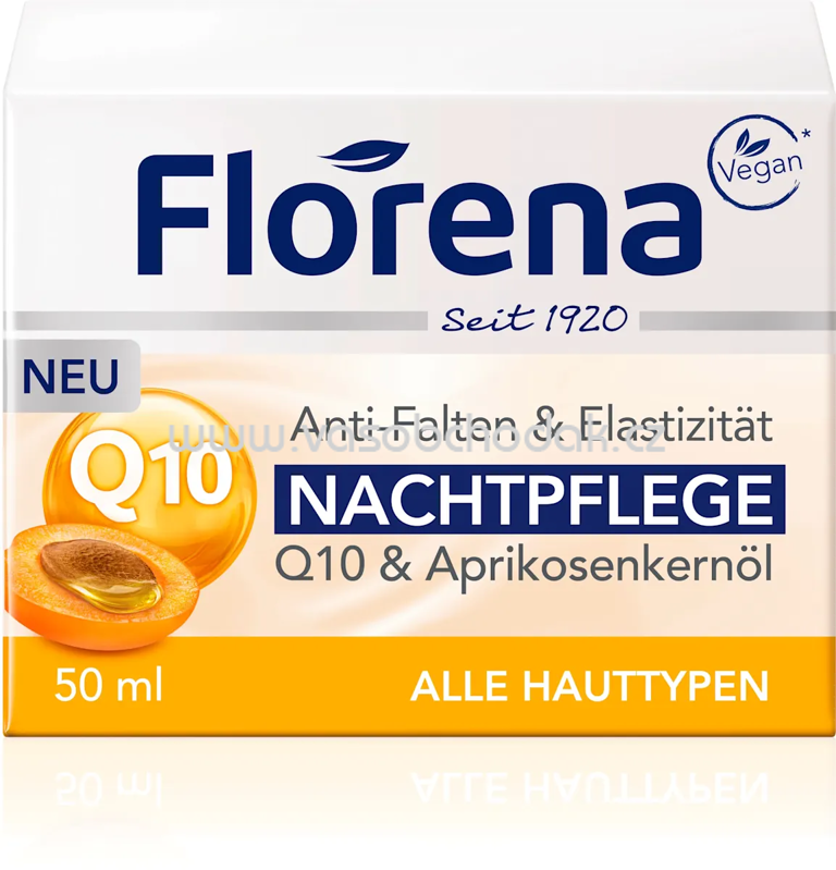 Florena Nachtcreme Q10, 50 ml