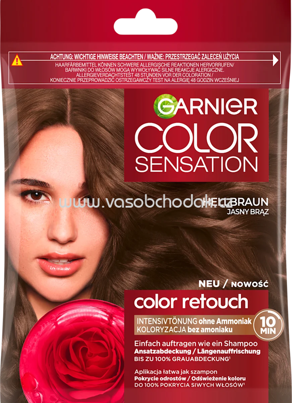 GARNIER Color Sensation Intensivtönung Hellbraun, 1 St GARNIER Color Sensation Intensivtönung Hellbraun, 1 St
