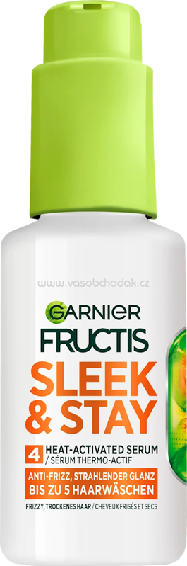 GARNIER FRUCTIS Haarserum Sleek & Stay, Anti-Frizz, 50 ml GARNIER FRUCTIS Haarserum Sleek & Stay, Anti-Frizz, 50 ml