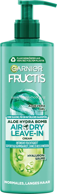GARNIER FRUCTIS Leave-In Creme Aloe Air Dry, 400 ml GARNIER FRUCTIS Leave-In Creme Aloe Air Dry, 400 ml