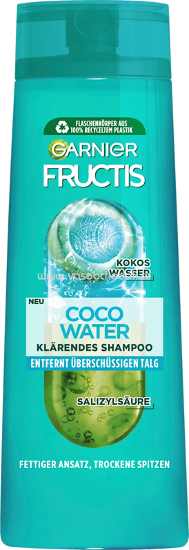 GARNIER FRUCTIS Shampoo Coco Water, 300 ml