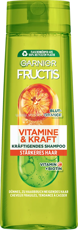 GARNIER FRUCTIS Shampoo Vitamine & Kraft, 300 ml