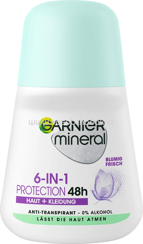 GARNIER mineral Antitranspirant Deo Roll-on Mineral Protection 5, 50 ml