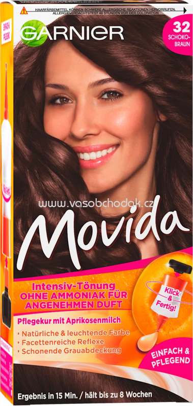 GARNIER Movida Intensivtönung 32 Schokobraun, 1 St GARNIER Movida Intensivtönung 32 Schokobraun, 1 St
