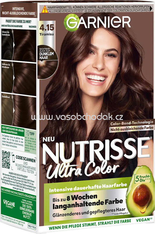 GARNIER NUTRISSE Haarfarbe Ultra Color 4.15 Tiramisu, 1 St