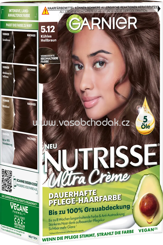 GARNIER NUTRISSE Nutrisse 512 kühles Hellbraun, 1 St