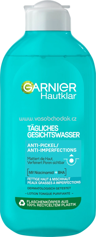 Garnier Skin Active Anti Pickel Gesichtswasser Hautklar, 200 ml