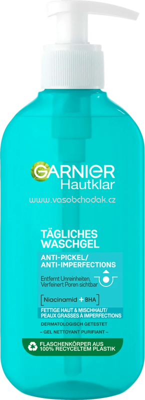 Garnier Skin Active Anti Pickel Waschgel Hautklar, 200 ml Garnier Skin Active Anti Pickel Waschgel Hautklar, 200 ml