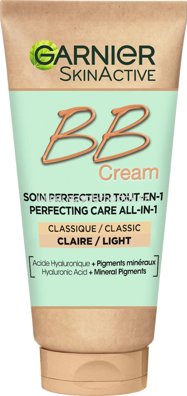 Garnier Skin Active BB Creme All-in-1 Pflege hell LSF 15, 50 ml Garnier Skin Active BB Creme All-in-1 Pflege hell LSF 15, 50 ml