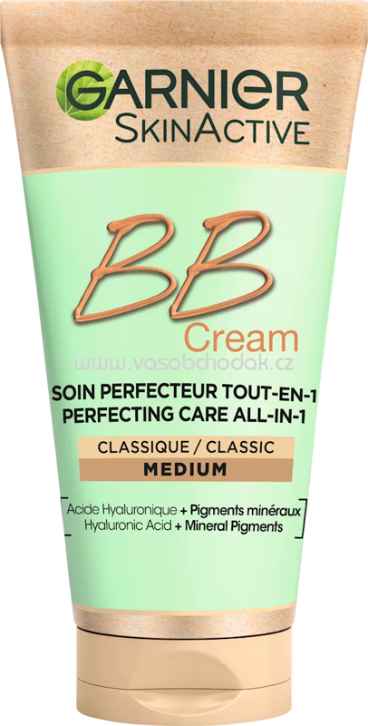 Garnier Skin Active BB Creme All-in-1 Pflege mittel LSF 15, 50 ml Garnier Skin Active BB Creme All-in-1 Pflege mittel LSF 15, 50 ml