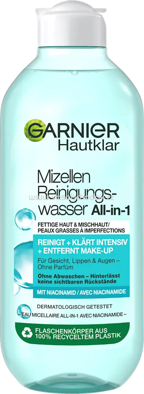 Garnier Skin Active Mizellenwasser Hautklar All in 1, 400 ml