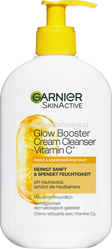 Garnier Skin Active Reinigungsgel Glow Booster Vitamin C, 250 ml Garnier Skin Active Reinigungsgel Glow Booster Vitamin C, 250 ml