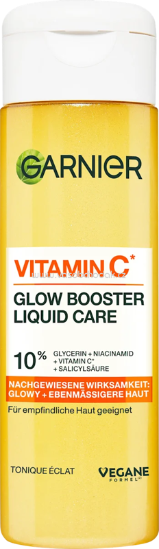 Garnier Skin Active Toner Vitamin C Glow Liquid Care, 120 ml Garnier Skin Active Toner Vitamin C Glow Liquid Care, 120 ml