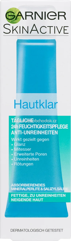 GARNIER SKIN NATURALS Gesichtscreme Hautklar, Anti-Unreinheiten, 40 ml GARNIER SKIN NATURALS Gesichtscreme Hautklar, Anti-Unreinheiten, 40 ml