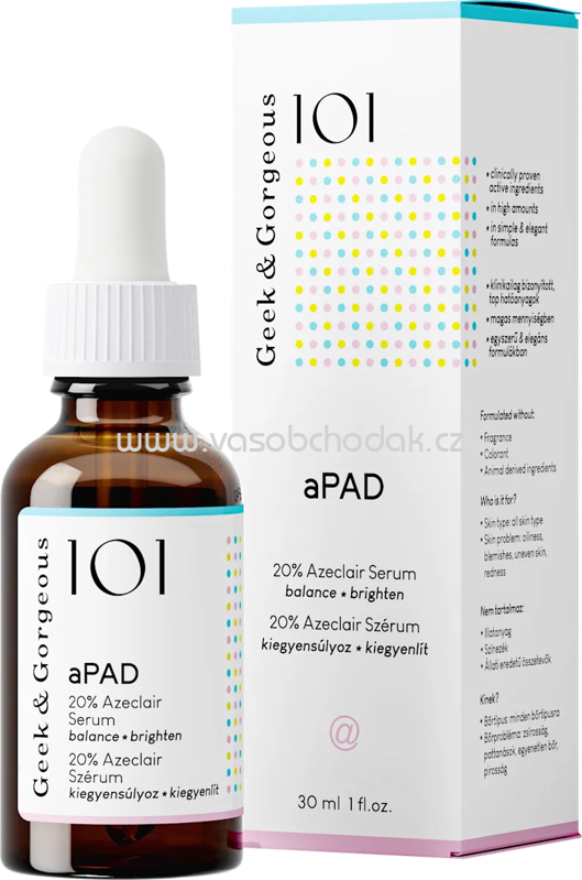 Geek&Gorgeous Serum aPAD, 30 ml Geek&Gorgeous Serum aPAD, 30 ml