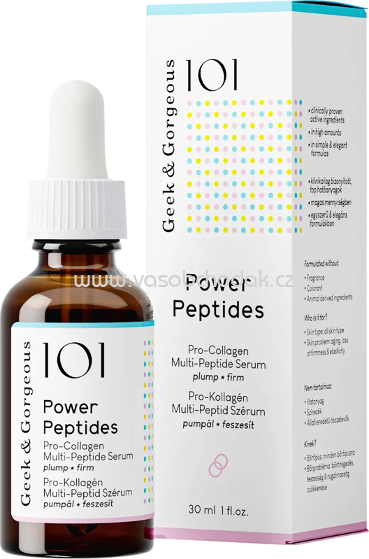 Geek&Gorgeous Serum Power Peptides, 30 ml Geek&Gorgeous Serum Power Peptides, 30 ml